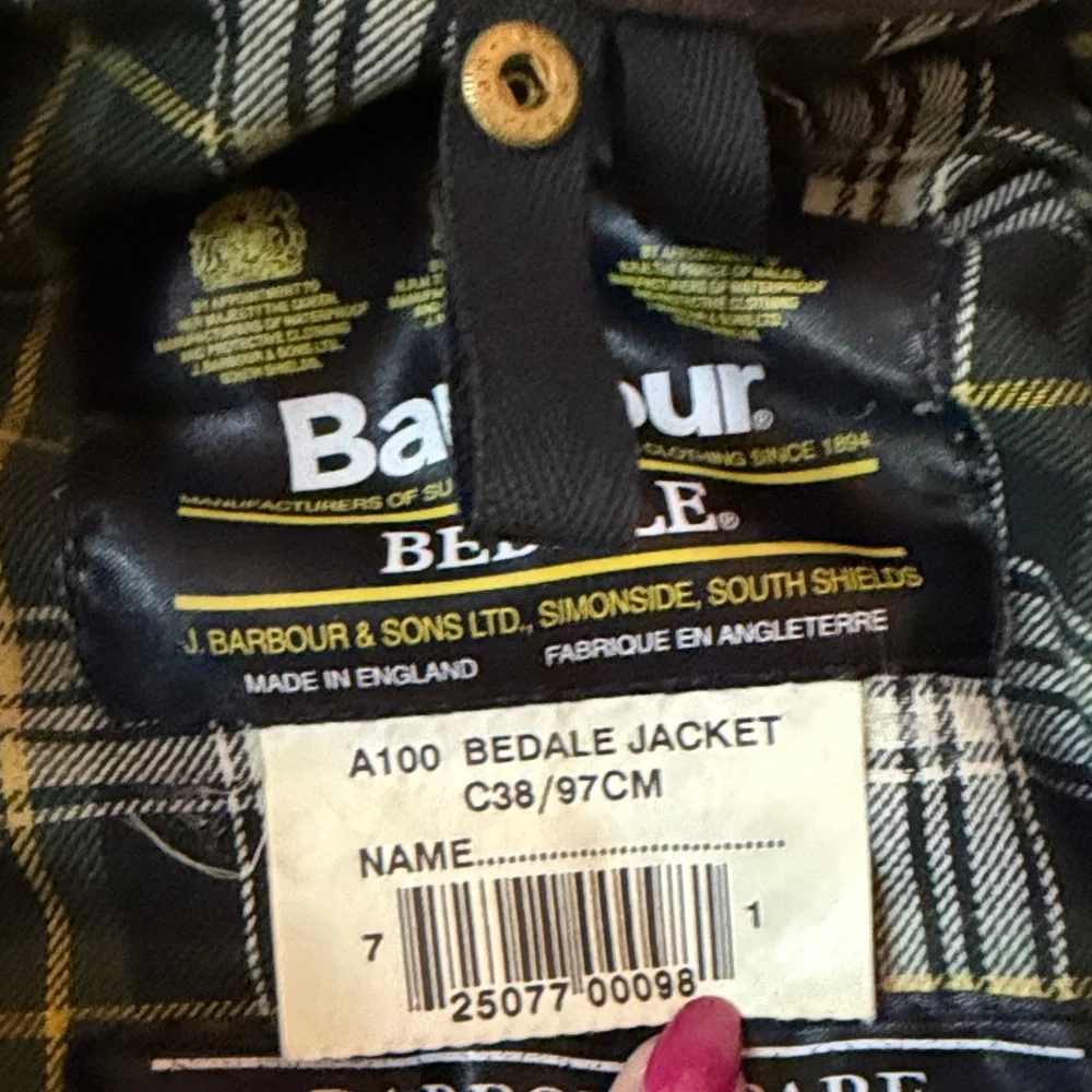 Barbour Men Bedale Jacket - Picture 8 of 8